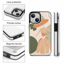 Cargar imagen en el visor de la galería, Fundas para Apple 13 con tapa Bolsillo de tarjeta de cuero Compatible con iPhone13 mini iPhone 13 Pro Max 3C0705096 Personalizado Personalizada con Foto, Texto o Logo
