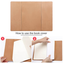 Cargar imagen en el visor de la galería, Funda de piel para cuaderno Carcasa del cuaderno se adapta a los cuadernos 20.7×14.2×1cm(8.1×5.6×0.4'') BG1613007 Personalizado Personalizada con Foto, Texto o Logo
