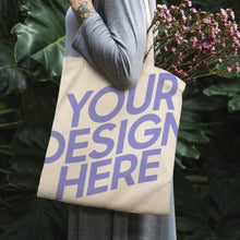 Cargar imagen en el visor de la galería, Bolsa de lona casual Big Martin 38x41CM con estampado a doble cara XB0601009 Personalizada con Foto Logo Patrón Texto