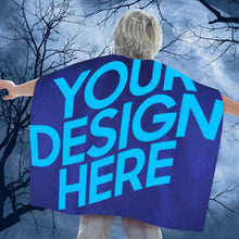 Cargar imagen en el visor de la galería, Capa de Halloween sin Capucha de Satín con sombrero, disfraces de Halloween para niños FS0821000 Personalizada Impresion Completa de Una Imagen con Foto Logotipo Patrón Texto
