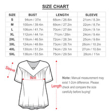 Cargar imagen en el visor de la galería, Camiseta de manga corta con cuello en V volante suelto para mujer BDT Personalizada con Impresión Completa de una imagen con Foto Logo Patrón Texto