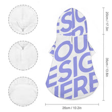 Cargar imagen en el visor de la galería, Sudadera con Estampado Completo de Mascotas para Perro Gato CW1502022 Personalizada de Una Imagen con Foto Logo Patrón Texto