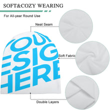 Cargar imagen en el visor de la galería, Gorro con Impresión Completa de Diseño Personalizado Personalizada con Tus Fotos o Textos