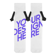 Cargar imagen en el visor de la galería, Bonitos calcetines de mano para mujer y hombre personalizado con patrón foto texto