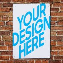 Cargar imagen en el visor de la galería, Letrero Tabla tablón Tablero Índice Logotipo de aluminio vertical(20×30cm)GY0901000 Personalizado Personalizada con Foto, Texto o Logo
