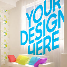 Cargar imagen en el visor de la galería, JJ0519053 Cortinas transparentes personalizadas / Cortina de Gasa de Dos Piezas Personalizadas de Tu Texto o Padrón Online