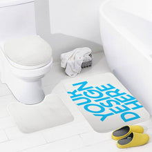 Cargar imagen en el visor de la galería, Combo de 3 Alfombras de Terciopelo Coral con Impresión de Diseño Personalizado / Personalizada con Tu Foto o Nombre