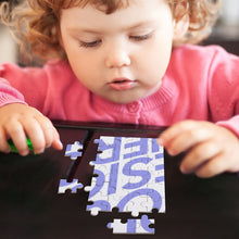 Cargar imagen en el visor de la galería, Puzzle Rompecabezas Versión Vertical de Madera Reutilizable para Niños Adolescentes Adultos GY0907012 Personalizado con impresión completa con Foto Texto Patrón