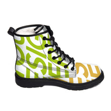 Cargar imagen en el visor de la galería, Botas altas de moda para mujer hombre Diseño Asimétrico para mujer hombre FS0812001 Personalizados con Impresión Completa con Foto Logo Patrón Texto