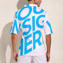 Cargar imagen en el visor de la galería, Camiseta de béisbol fútbol manga corta deportiva cuello en V secado rápido para hombre XT Personalizada con Impresión Completa de una imagen con Foto Logo Patrón Texto