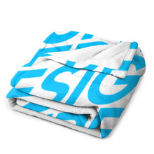 Cargar imagen en el visor de la galería, Manta de Felpa para Hogar con Diseño Personalizado de Tus Imágenes o Textos