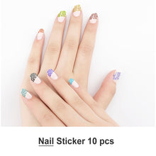 Cargar imagen en el visor de la galería, Pegatinas de Esmaltes de Uñas / Tiras de Uñas Envolturas Completas Autoadhesivas BG1604007 Personalizadas con impresión completa de múltiples imágenes con Foto Logo Patrón Texto