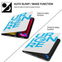 Cargar imagen en el visor de la galería, Funda para iPad Pro 2020 (11 in) Protección de Esquina, Soporte para Pencil con Función Atril Apagado Automático 3C0707009 Personalizado Personalizada con Foto, Texto o Logo