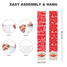 Cargar imagen en el visor de la galería, Pareja de pintura Coplas Rojas para Decoración de Navidad para puerta Pegatinas de pared Pintura de Feliz Año Nuevo GY0903159 Personalizado Personalizada con Foto, Texto o Logo