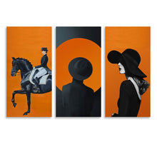 Cargar imagen en el visor de la galería, Portaretrato Multiple Fotos Tapiz Cuadro De Pared Colgante Porta Retrato De Colgar de Múltiples Diseños de 3 Paneles(Vertical1:2) GY0903216 Personalizado Personalizada con Foto, Texto o Logo