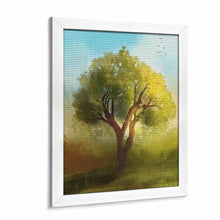 Cargar imagen en el visor de la galería, Imagen Cuadro Pintura Lienzo de diamante con Marco interior, versión vertical (redonda) GY0903434 Personalizado,Personalizada Con Foto,Logo O Texto