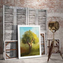 Cargar imagen en el visor de la galería, Imagen Cuadro Pintura Lienzo de diamante con Marco interior, versión vertical (redonda) GY0903434 Personalizado,Personalizada Con Foto,Logo O Texto