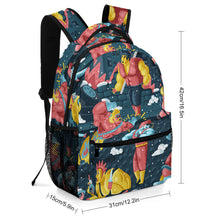 Cargar imagen en el visor de la galería, Mochila para los niños y niñas Morral A012 Diseño de múltiples imágenes Personalizada Personalizado con Foto o Mensajes de Texto