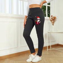 Cargar imagen en el visor de la galería, Pantalones de Terciopelo de Cordero para Mujer Pantalones de Invierno de Talla Grande y de Terciopelo para Mujer Modelos de Otoño e Invierno y Pantalones Cálidos y Gruesos de Cintura Alta NZ2205079 Personalizado Personalizada con Foto, Texto o Logo