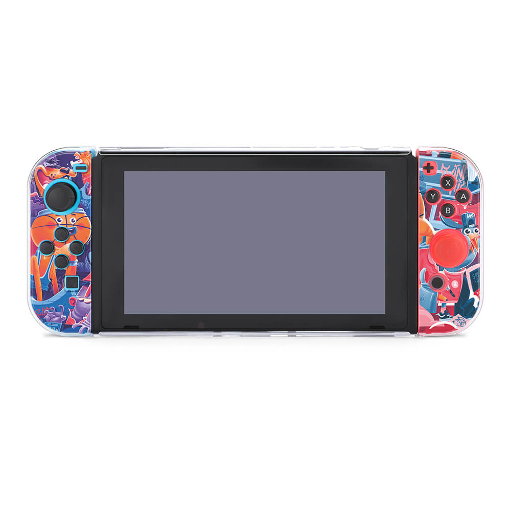 Funda Protectora Carcasa Compatible para Nintendo Switch 3C0719000 Personalizada con Foto Texto Logo