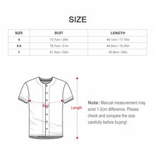 Cargar imagen en el visor de la galería, Camiseta de béisbol J81T infantil personalizado con patrón foto texto
