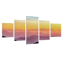Cargar imagen en el visor de la galería, Mural de 5 Lienzos Personalizado | El Ritmo Visual para Tu Pared
