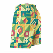 Cargar imagen en el visor de la galería, Beach Pants Green, Puzzle, Abstract Pattern
