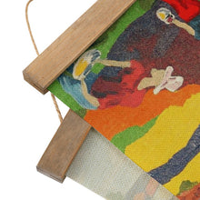 Cargar imagen en el visor de la galería, Póster de Lino Personalizado con Soporte de Madera | Arte Zen
