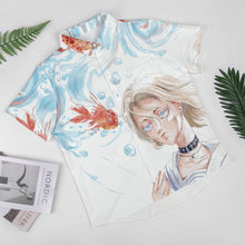 Cargar imagen en el visor de la galería, Camisa de Manga Corta Personalizable | Tu Diseño, Tu Estilo
