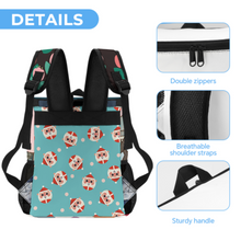 Cargar imagen en el visor de la galería, Mochila Ice Pack 0536 personalizado con impresión completa de múltiples imágenes con Foto Logo Patrón Texto

