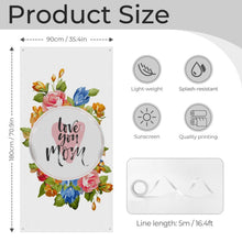 Cargar imagen en el visor de la galería, Banner Decorativo Personalizado con Foto | Lona para Puerta 90x180cm
