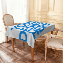 Cargar imagen en el visor de la galería, Mantel cuadrado Oxford JJ05191112 personalizado con patrón foto texto
