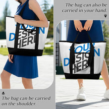 Cargar imagen en el visor de la galería, Bolsa de Compras Térmica de Gran Capacidad XB0601064 personalizado con patrón foto texto (impresión de imágenes múltiples)
