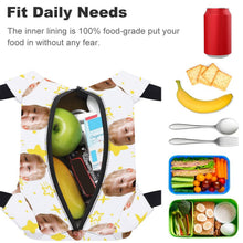 Cargar imagen en el visor de la galería, Lunch Tote Horizontal Personalizado | Bolsa Térmica para Tupper
