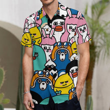 Cargar imagen en el visor de la galería, Camisa de Manga Corta Personalizada para Hombre | Con Foto o Diseño
