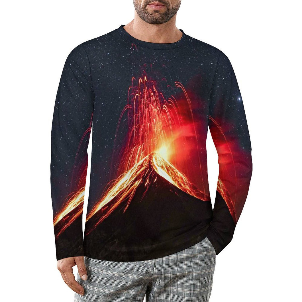 Camiseta de Manga Larga Personalizada | Tejido Piqué para Hombre