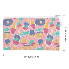 Cargar imagen en el visor de la galería, Monedero de Lona Personalizado | Neceser Pequeño Multiusos (18cm)
