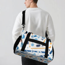 Cargar imagen en el visor de la galería, Bolsa de Viaje Duffle Personalizable con Foto | Bolso Resistente
