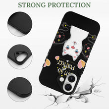 Cargar imagen en el visor de la galería, Mobile Phone Case for Apple IPhone 18 Cat, Heart, Elegance
