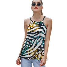 Cargar imagen en el visor de la galería, Top Cuello Halter Ajustable | Camiseta Verano Espalda Descubierta
