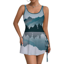 Cargar imagen en el visor de la galería, Trikini Personalizado con Foto | Bañador Sexy Cut Out para Mujer

