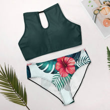 Cargar imagen en el visor de la galería, Bikini Triángulo Cuello Halter | Traje de Baño Personalizable Ajustable
