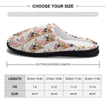 Cargar imagen en el visor de la galería, Zapatillas de Casa para Hombre Personalizadas | Pantuflas de Algodón Antideslizantes

