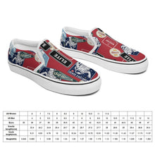 Cargar imagen en el visor de la galería, Zapatillas Slip-On Personalizadas | Tenis de Lona Sin Cordones Hombre y Mujer
