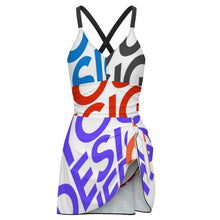 Cargar imagen en el visor de la galería, Trajes de baño moldeadores de cuerpo completo para mujer SDS515 Personalizado con Foto Logo Patrón Texto (impresión de imágenes múltiples)
