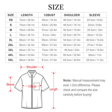 Cargar imagen en el visor de la galería, Camisa de manga corta con cremallera para hombre LM816 personalizado con patrón foto texto (impresión de imagen única)
