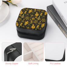 Cargar imagen en el visor de la galería, Joyero de Cuero Personalizado de Lujo | Organizador para Viaje
