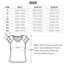 Cargar imagen en el visor de la galería, Camiseta con Volantes UPF 50+ Personalizable | V-Neck y Diseño
