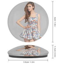 Cargar imagen en el visor de la galería, Imanes de Cristal para Nevera Personalizados | Tus Fotos con Efecto 3D
