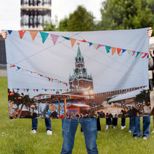 Cargar imagen en el visor de la galería, Bandera Personalizada con Foto | Resistente para Exterior e Interior
